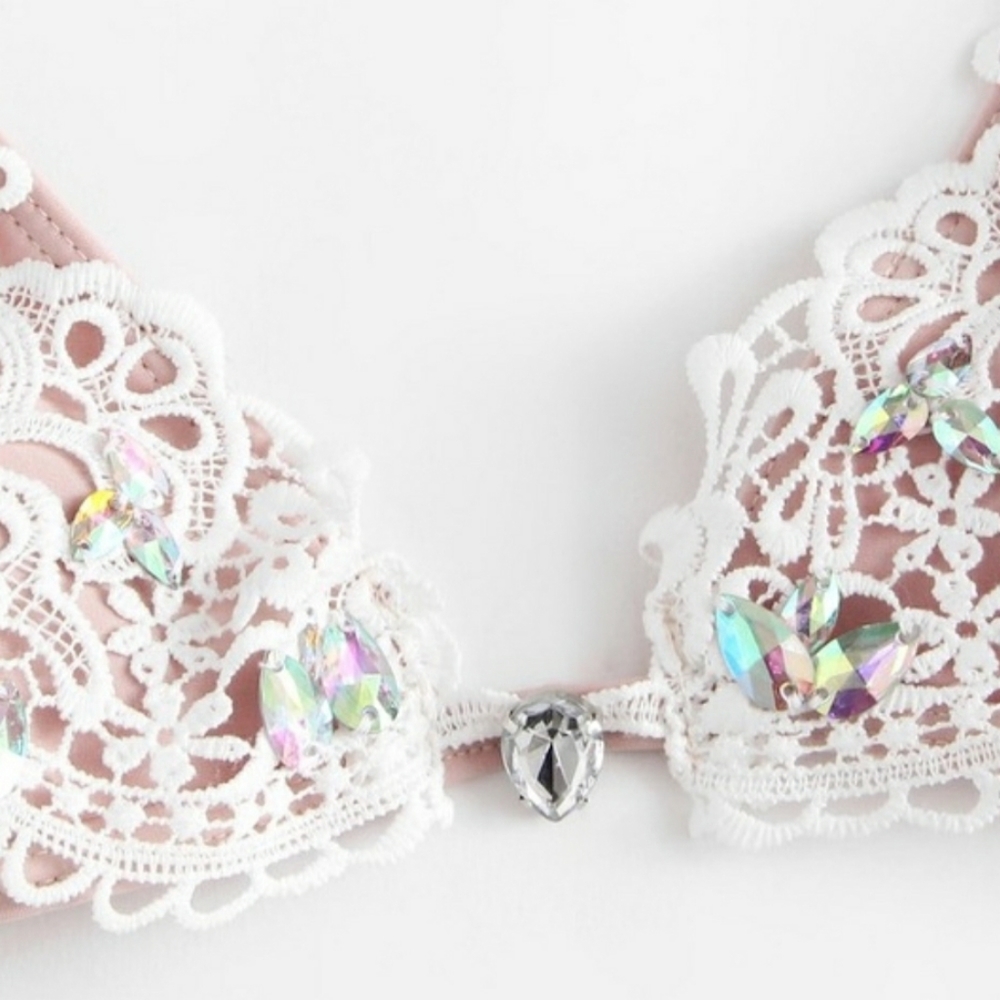 Sexy Strappy rhinestone bikini - Picture 7 of 8